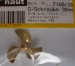 Schiffsschraube, Messing, 3-Blatt, 30 mm, M 3, rechtsl.