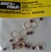 Klumpblock (Plastik), 3 mm Höhe, 2 Rillen, 20 Stück