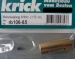 Wellenkupplung 6/4mm