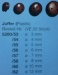 Juffern, Plastik, Ø 12 mm, 20 Stück