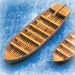 Beiboot Schaluppe 133x40x26mm (groß)