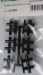 Doppelkreuzpoller 28 X 8 mm, 6 Stck.