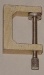 Aluminium-Zwinge, Ausladung: 35 mm, Spannweite: 47 mm