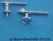 U-Boot-Geschütz, Metall, 2 Stück,  33mm lang