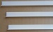 5 Stück Plastikprofil 4-Kant, 1000 mm lang, 3 x 3 mm