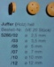 Juffern, Holz, hell,  10 mm, 20 Stück