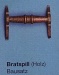Bratspill Bausatz, Holz, 30mm, 1 Stück