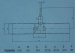 Querstromruder messing 140 mm