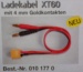 Ladekabel XT60 mit 4 mm Goldkontakten