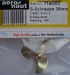 Schiffsschraube, Messing, 3-Blatt, 35 mm, M 4 links