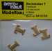 Buchstabe R. 15mm, 4 Stück
