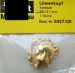 Löwenkopf  26 x 31 mm, 1 Stück, (Tombak)