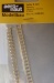 Leiter Messing,  6 mm breit, 25 cm lang, 2 Stück