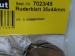 RUDERBLATT 35x44mm, Höhe 53 mm, M 3 Gewinde,