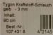 Tygon Kraftstoff-Schlauch gelb, 90 cm, Innen-Ø 3 mm