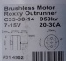 ROXXY BL Outrunner 3530/14  - 2 x  vorätig 1.4.25  -