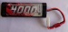 Racingpack 7,2V 4000 mAh Sub-C Akkus T-Plug+Tam.-Stecker