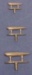 Klampen, Metallguss, vernicktelt, L/B/H 13x3,5x6 mm, 2 St.