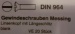 Linsenkopf-Schrauben messing, M 2 x 25 mm, 20 Stück