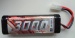 Racingpack 7,2V 3000 mAh Sub-C Akkus Tam.-Stecker
