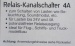 Relais-Kanalschalter 4A