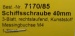 Scale-Schiffsschraube,messingfarbig, 3-Blatt, 40 mm,rechtsl.