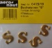 Buchstabe S. 15mm, 4 Stück