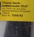 Classic-Prop. 20x 8