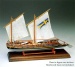 Gunboat schwed. 1775 Baukasten, Länge 24,5 cm