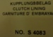 Kupplungsbelag 40mm