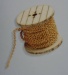 Kettentrommel mit Ankerkette,  ca. 18 x 16 mm