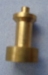 Rundlüfter aus Messing, 8 x 15 mm, 1 Stück