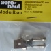 Doppelfanfare, vernickelt,  33  mm lang, 1 Stück