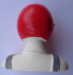 Pilotenfigur, farbig, handbemalt, Breite; 53 mm, Höhe; 48 mm