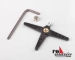 T-Anlenkhebel Ø 3+4 mm