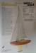 Bellissima Segelboot (Länge ca. 120 cm)