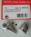 Luftschraubenkupplung f. Welle Bohrung 5 mm, vorrätig 1.6.23