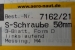 Schiffsschraube M 4, messing, Ø 50 mm, 3-Blatt, spitze Nabe
