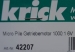 Micro Pile Getriebemotor 1000:1 6V  - vorrätig 1.2.23 -