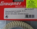 Zackenband weiß, 5 m.   - vorrätig -