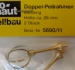 Doppel-Peilrahmen, Höhe 26  mm - vorrätig 1.5.63 -
