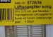 Lü³ftungsgitter eckig 24x13,5 mm, 4 Stück