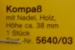 Kompass Holz 38mm