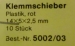 Klemmschieb.14mm rot