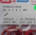 GUMMIRING 60 X 5 X 1 mm, 10 Stück