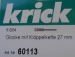 Glocke mit Klöppelkette 27 mm