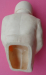 Sport-Pilot, unbemalt, Sitzhöhe ca. 9 cm,Sitzlänge ca.11 cm,